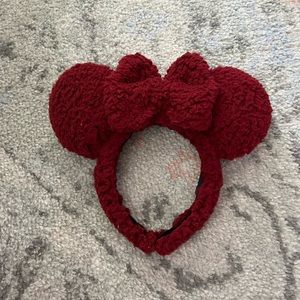 BUY 1 GET 1 HALF OFF Handmade Mickey Sherpa maroon ears